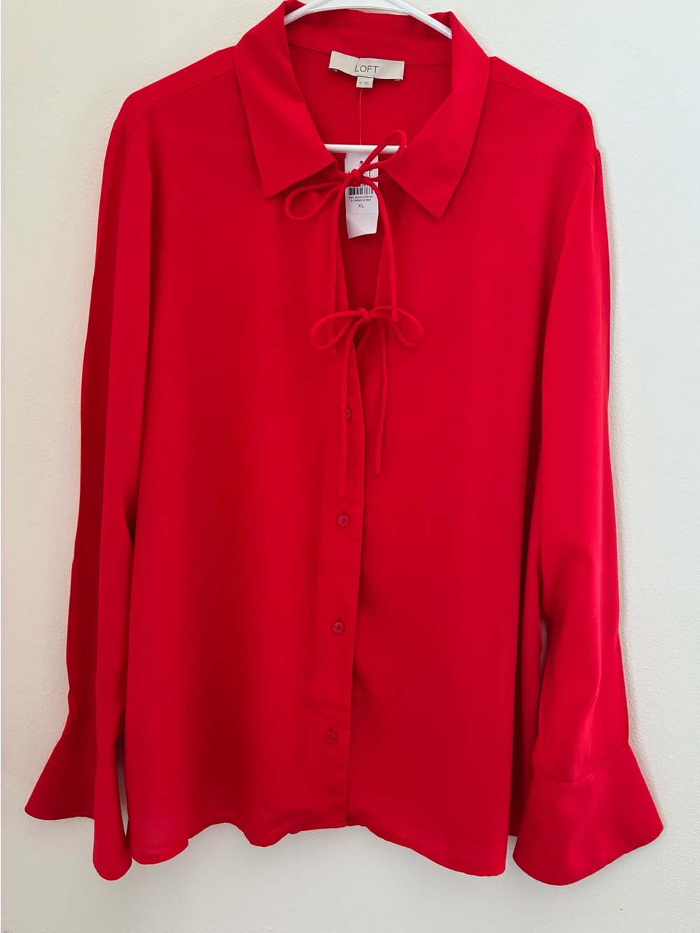 Red LOFT New blouse